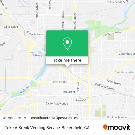Mapa de Take A Break Vending Service