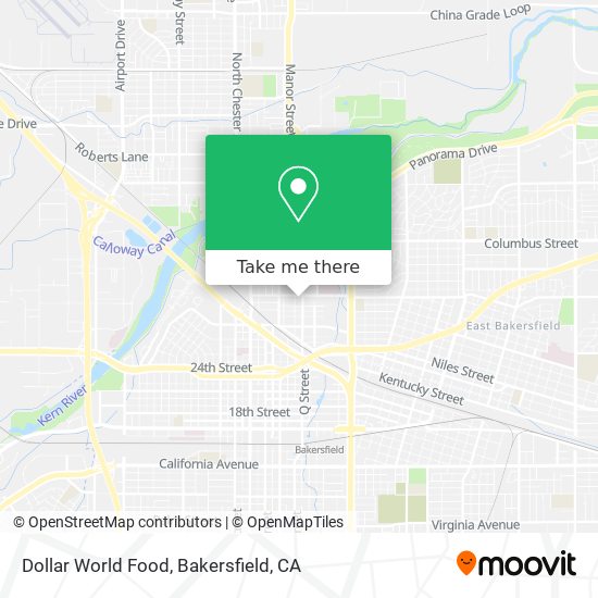 Dollar World Food map