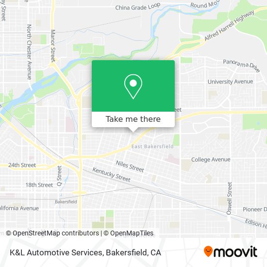 Mapa de K&L Automotive Services