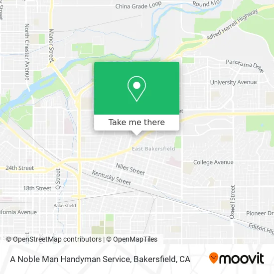 Mapa de A Noble Man Handyman Service