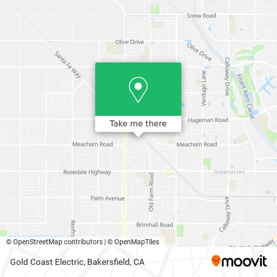 Gold Coast Electric map