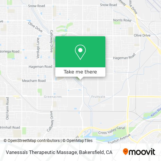 Mapa de Vanessa's Therapeutic Massage