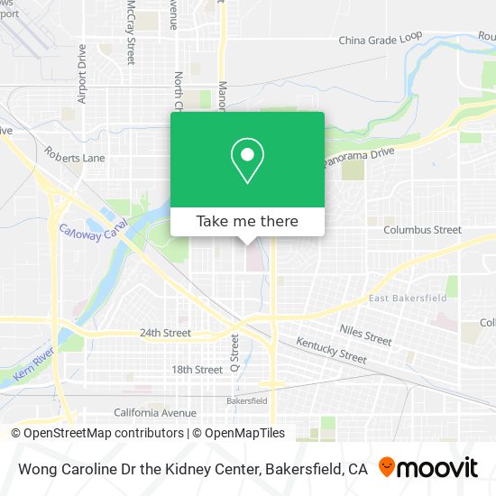 Wong Caroline Dr the Kidney Center map