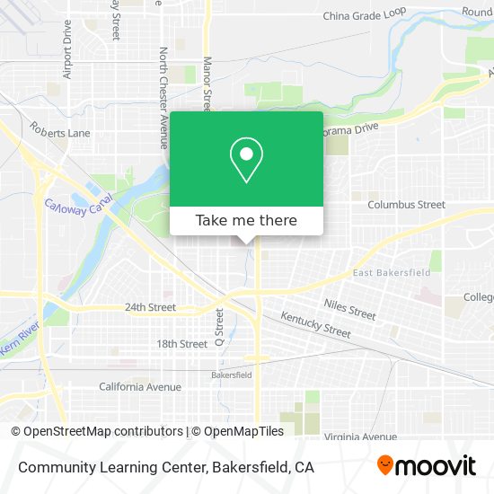 Community Learning Center map