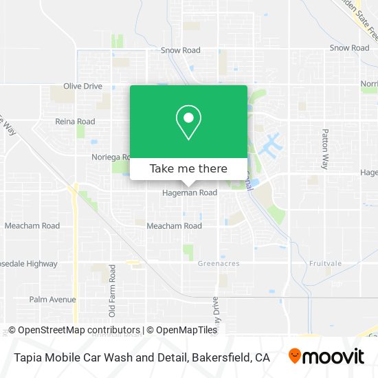 Tapia Mobile Car Wash and Detail map