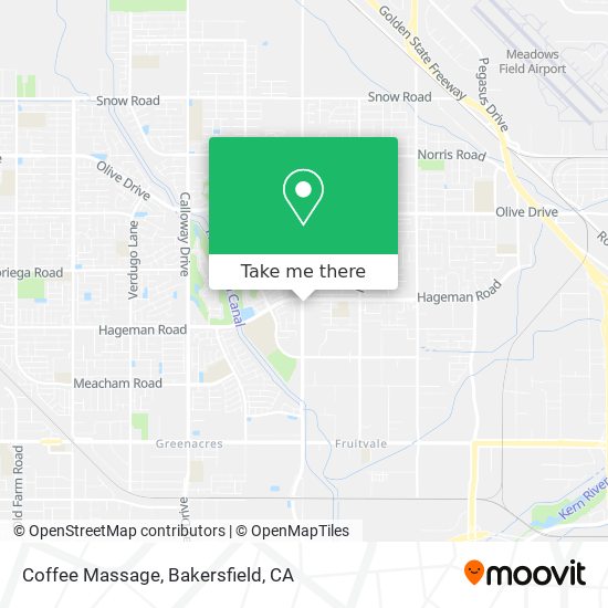 Coffee Massage map
