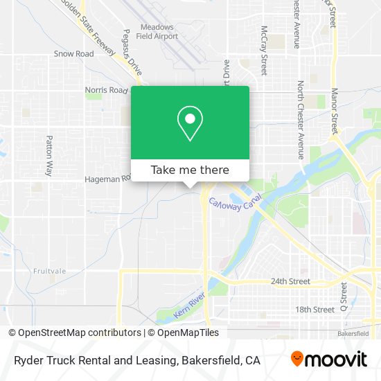 Mapa de Ryder Truck Rental and Leasing