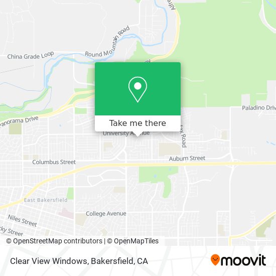 Clear View Windows map