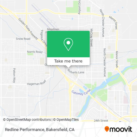Mapa de Redline Performance