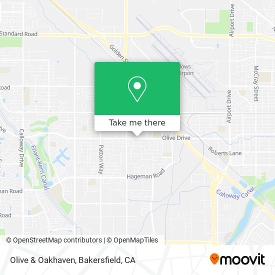 Olive & Oakhaven map