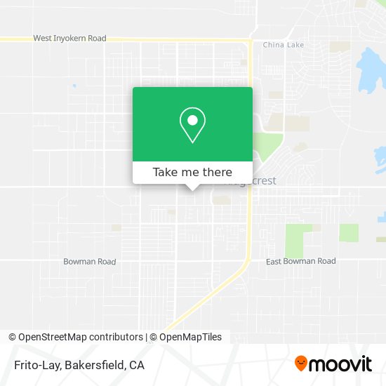 Frito-Lay map