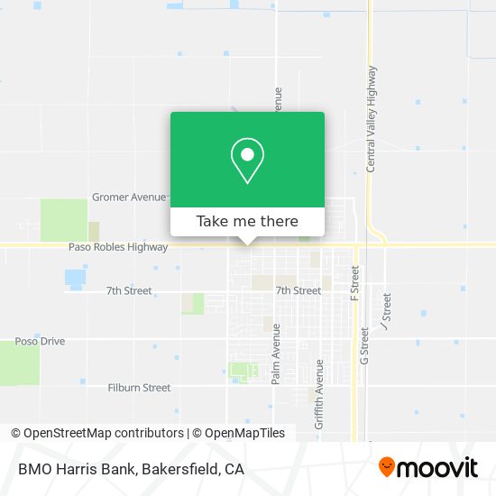 BMO Harris Bank map