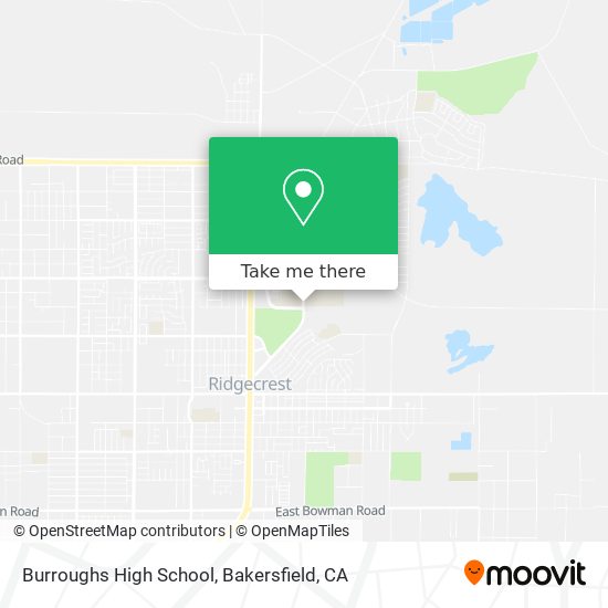 Mapa de Burroughs High School