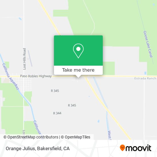 Orange Julius map