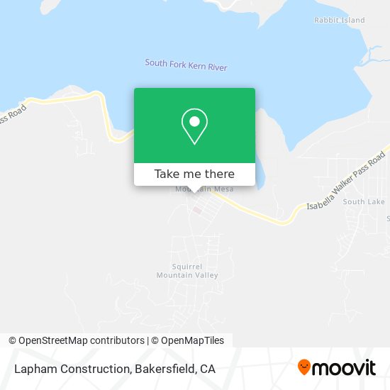Lapham Construction map