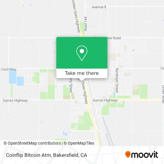 Mapa de Coinflip Bitcoin Atm