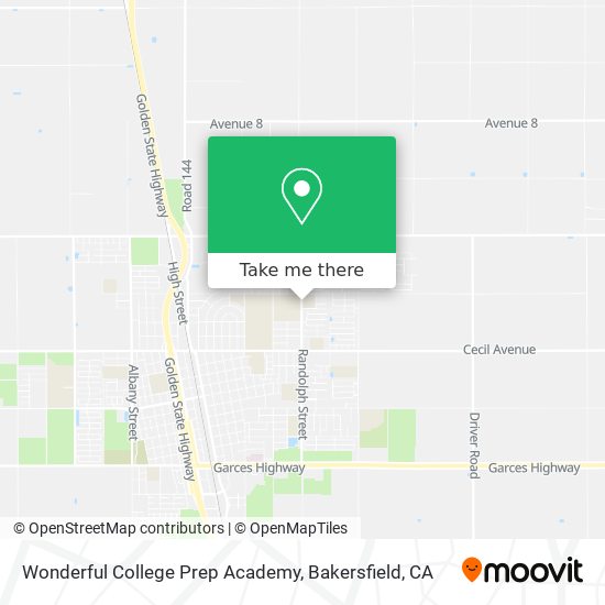 Wonderful College Prep Academy map