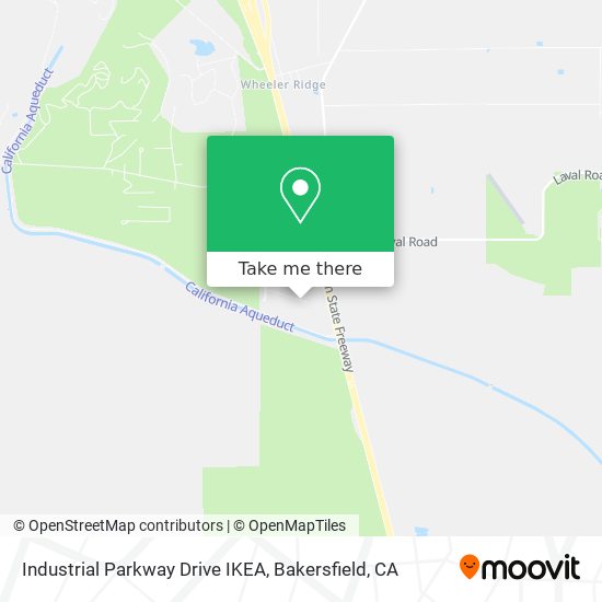 Industrial Parkway Drive IKEA map