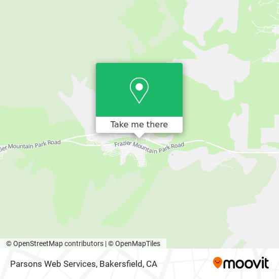 Parsons Web Services map