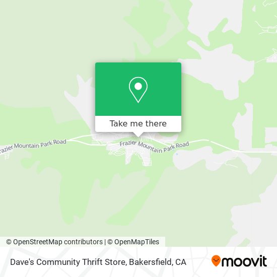 Dave's Community Thrift Store map