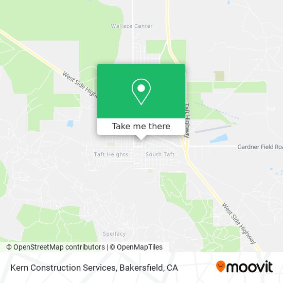 Kern Construction Services map