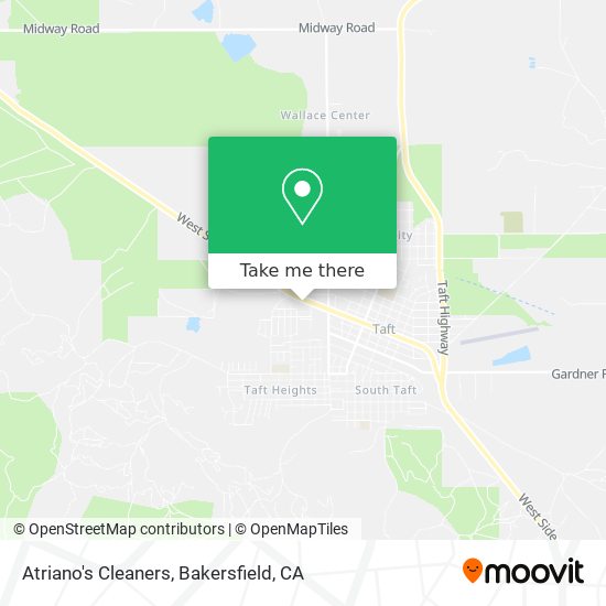 Atriano's Cleaners map
