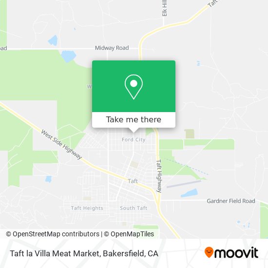 Taft la Villa Meat Market map