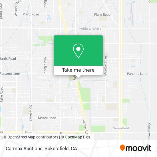 Carmax Auctions map