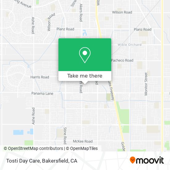 Tosti Day Care map