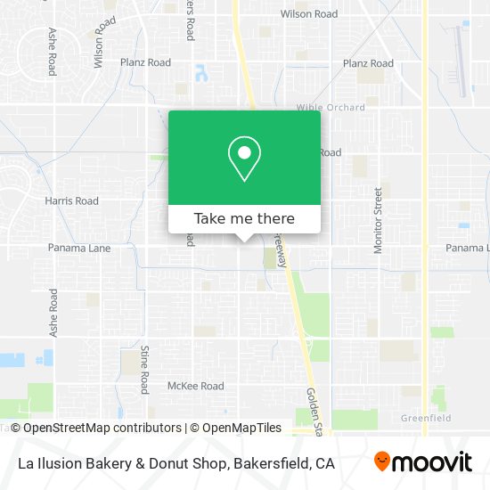 La Ilusion Bakery & Donut Shop map