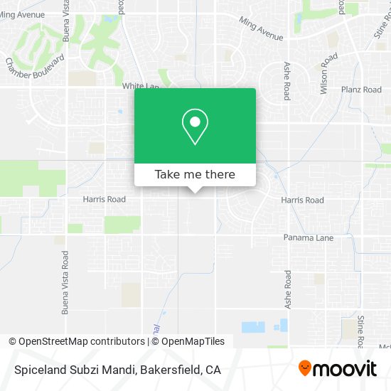 Spiceland Subzi Mandi map