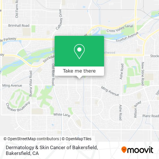 Mapa de Dermatology & Skin Cancer of Bakersfield