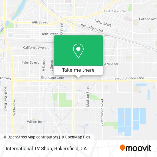 International TV Shop map
