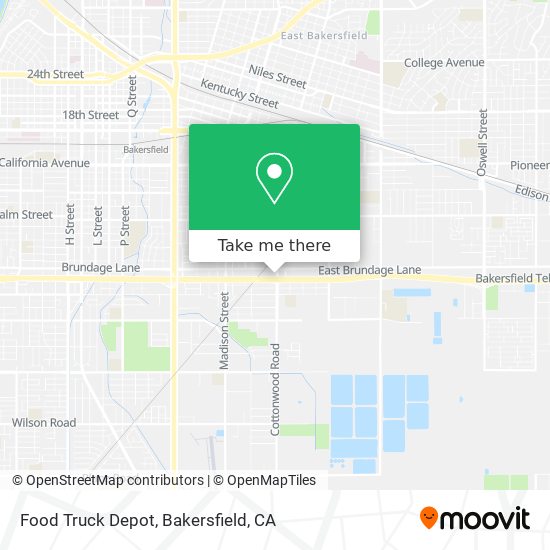 Food Truck Depot map