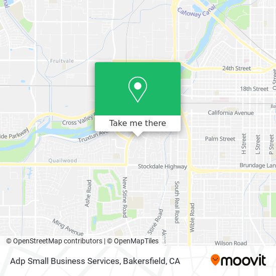 Adp Small Business Services map