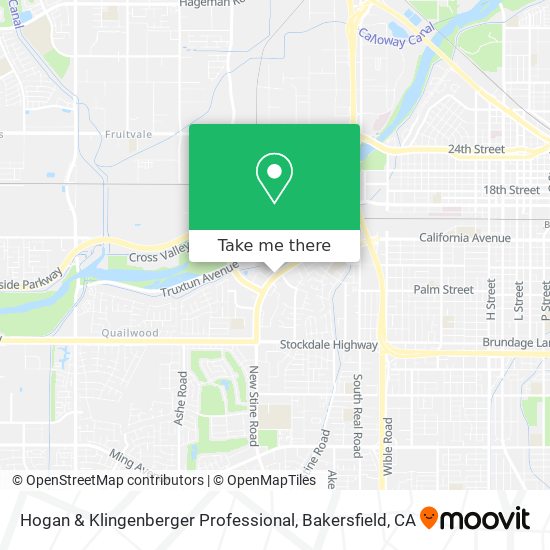 Hogan & Klingenberger Professional map