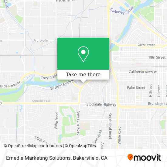 Mapa de Emedia Marketing Solutions