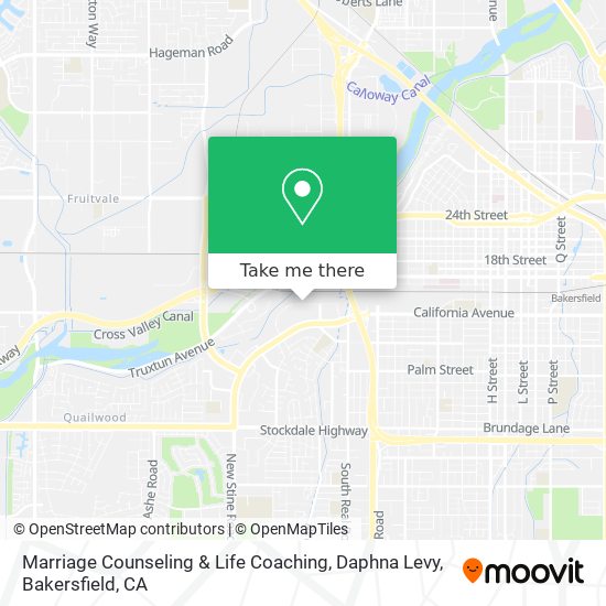 Mapa de Marriage Counseling & Life Coaching, Daphna Levy