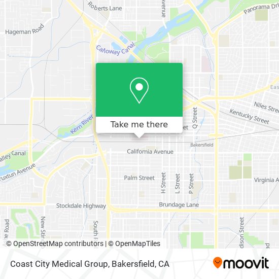Coast City Medical Group map