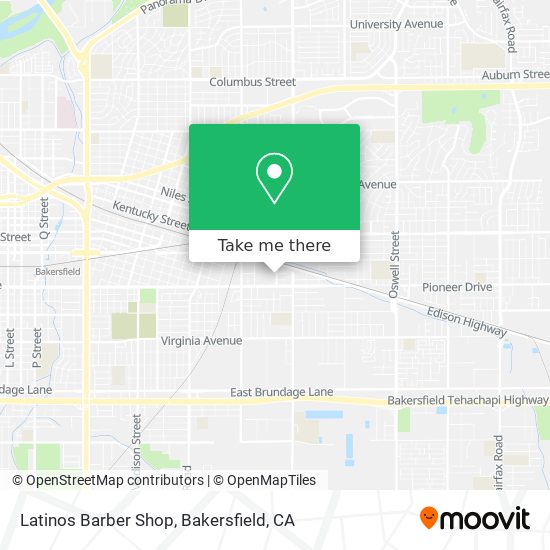 Mapa de Latinos Barber Shop