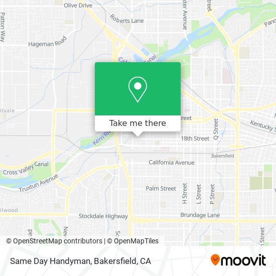 Same Day Handyman map