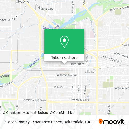 Marvin Ramey Experience Dance map