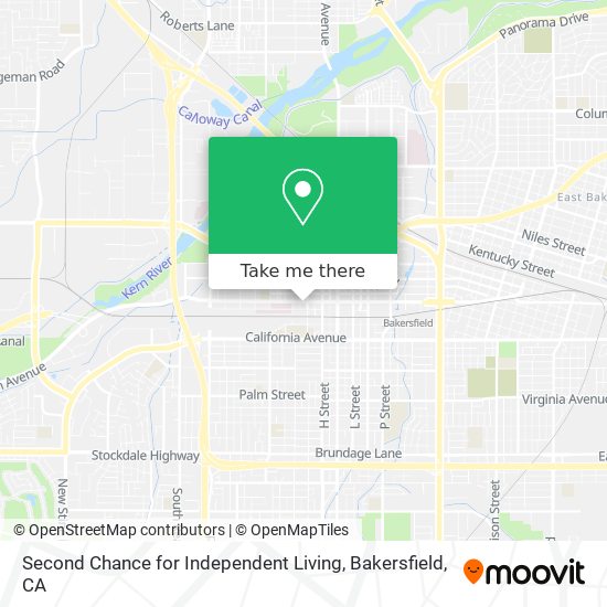 Second Chance for Independent Living map