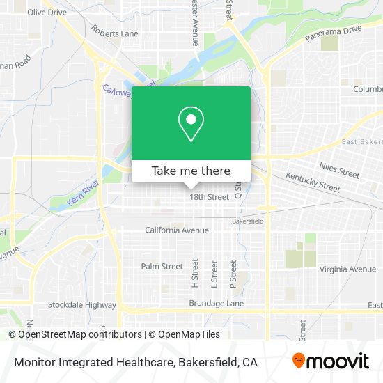 Monitor Integrated Healthcare map