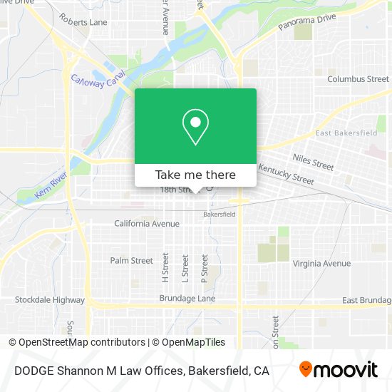 DODGE Shannon M Law Offices map