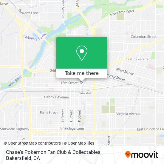 Mapa de Chase's Pokemon Fan Club & Collectables