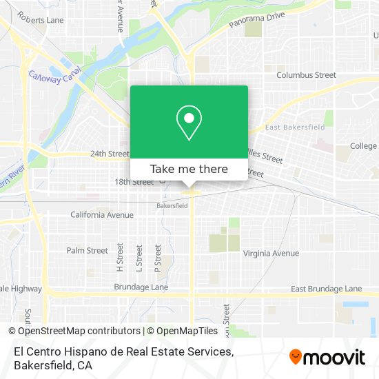 El Centro Hispano de Real Estate Services map