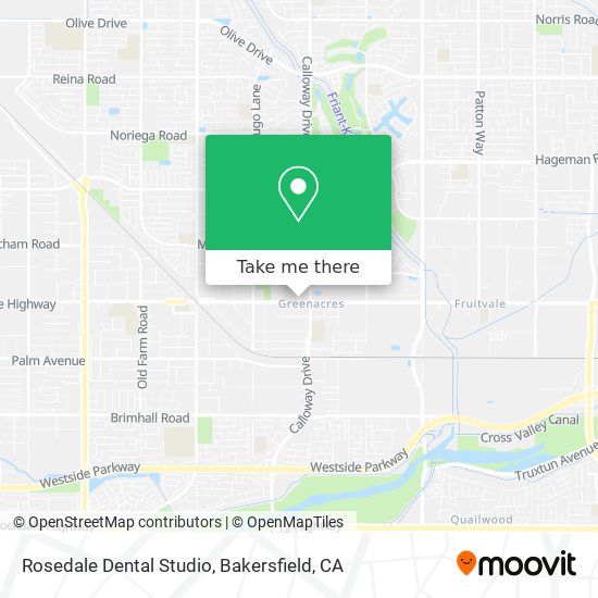Rosedale Dental Studio map