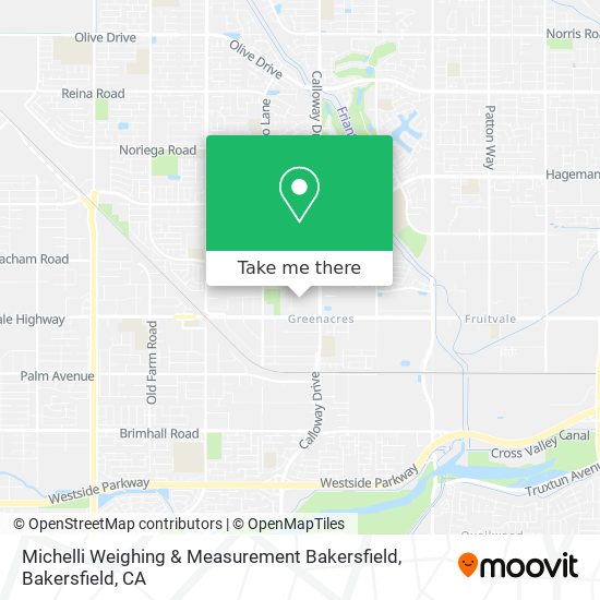 Mapa de Michelli Weighing & Measurement Bakersfield