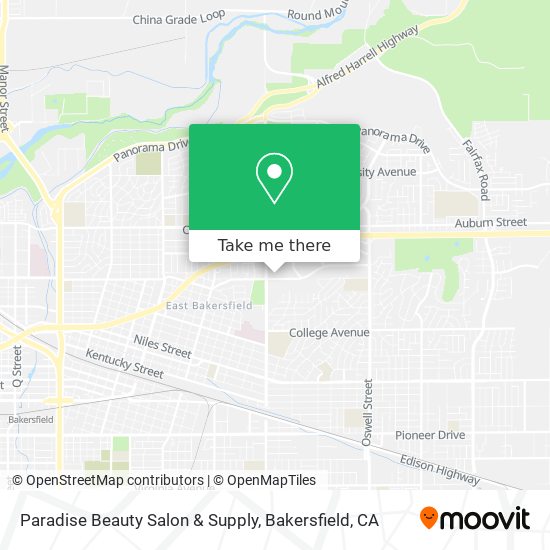Paradise Beauty Salon & Supply map